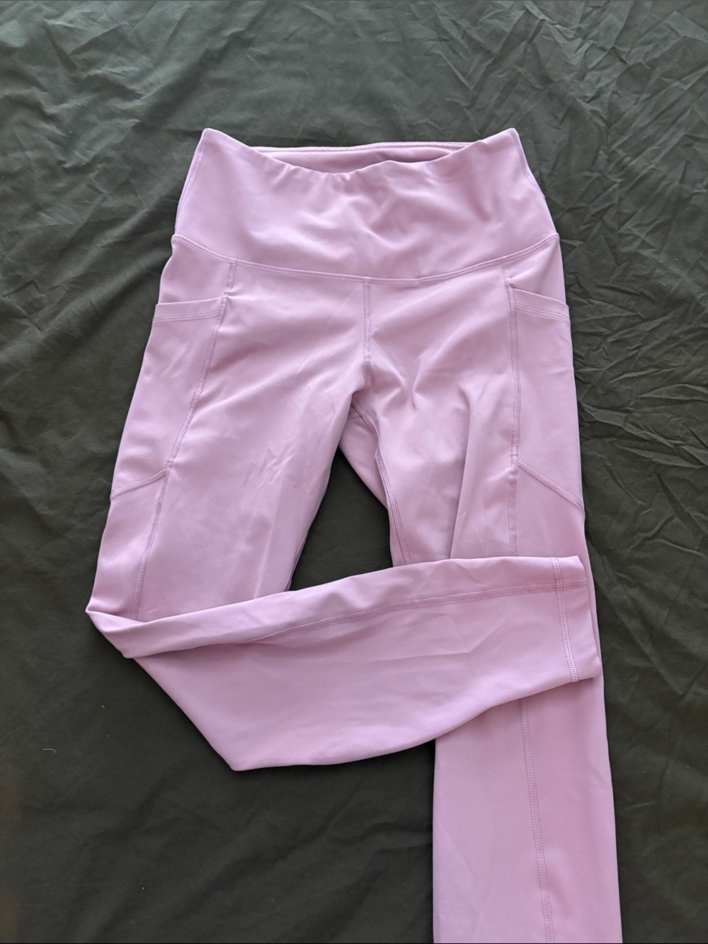 90 Degree By Reflex Light Lavender High-Waist Leggings